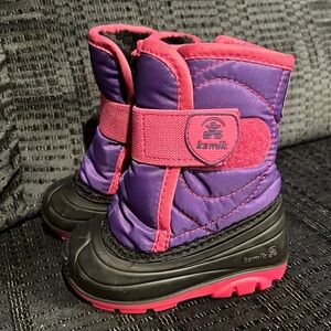 NEW Kamik snow boots- size 5 toddler